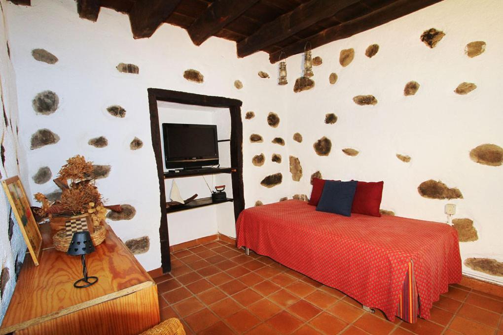 Casa Rural Los Aromos - Wunderschones Landhaus Mit Meerblick Hermigua Extérieur photo